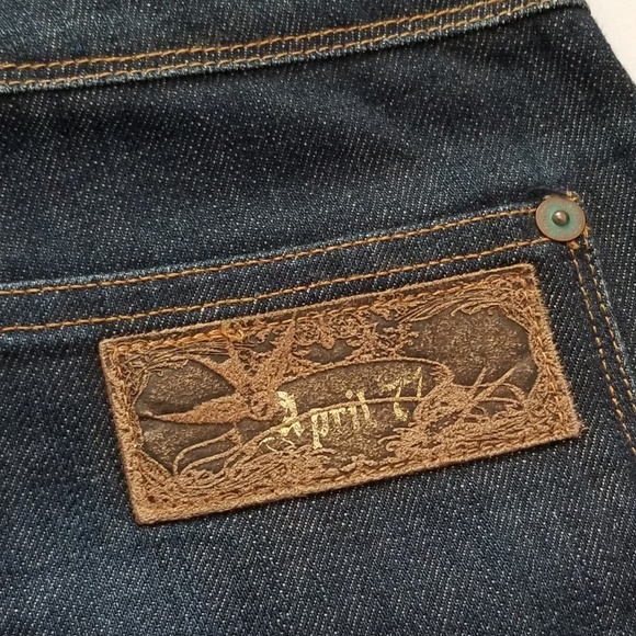 April 77 Sinner Stereo 1955 Dark Wash Jeans Sz 28 - Picture 4 of 8